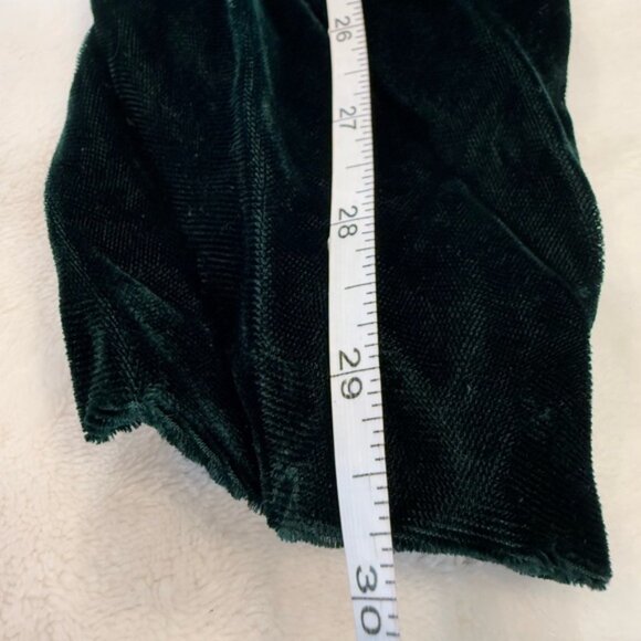 Vintage Jessica McClintock Gunne Sax velvet lace midi dress long sleeve SZ 13 - Picture 12 of 14